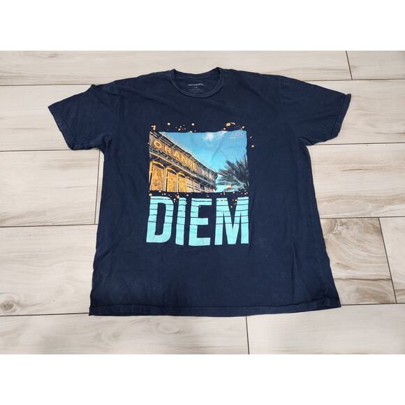 Vtg Mens DIEM Does IT Even Matter streetwear Orange Bowl Miami t shirt dolphins - Picture 1 of 3
